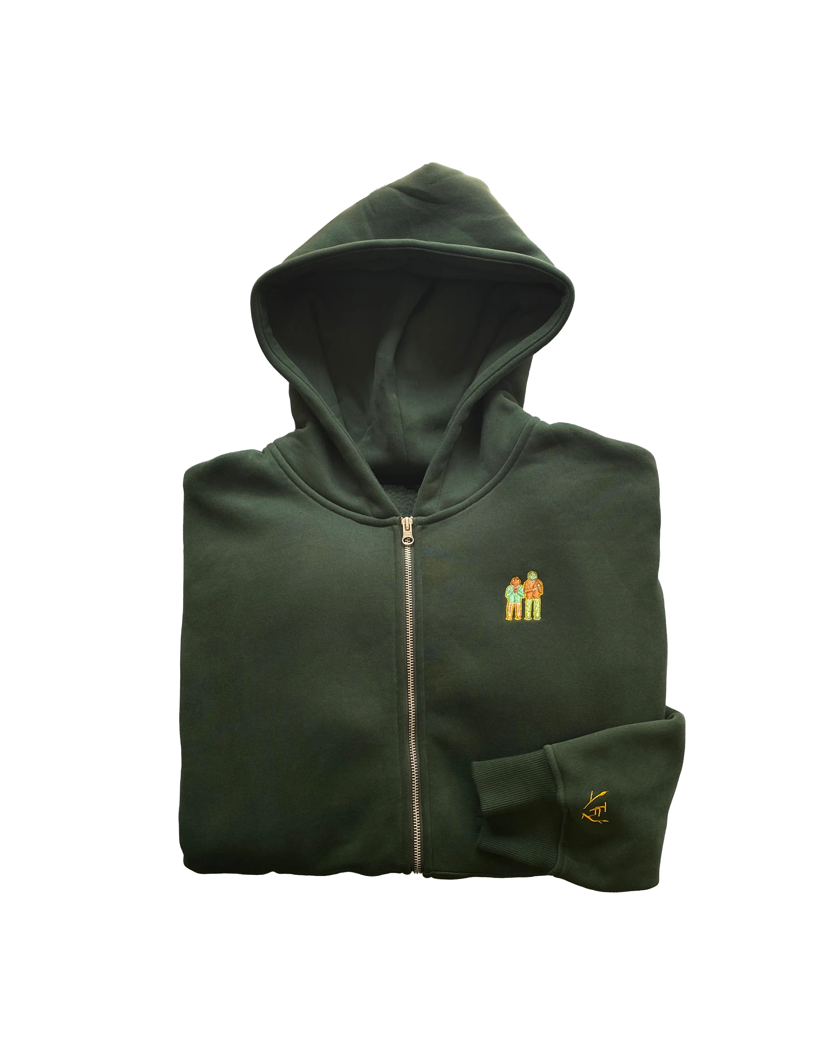 Green Heavyweight Frog Hoodie